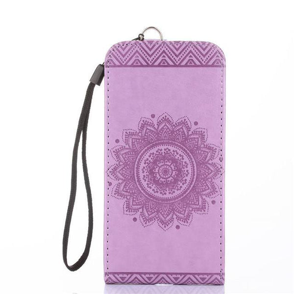 Vintage Flower Leather Phone Case For Motorola Moto G3