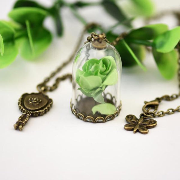 Fashion Hot Little Prince Rose Necklace