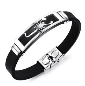 Scorpion Silicone Fashion Bracelets