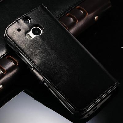 Luxury  Leather Wallet Case For HTC One M8