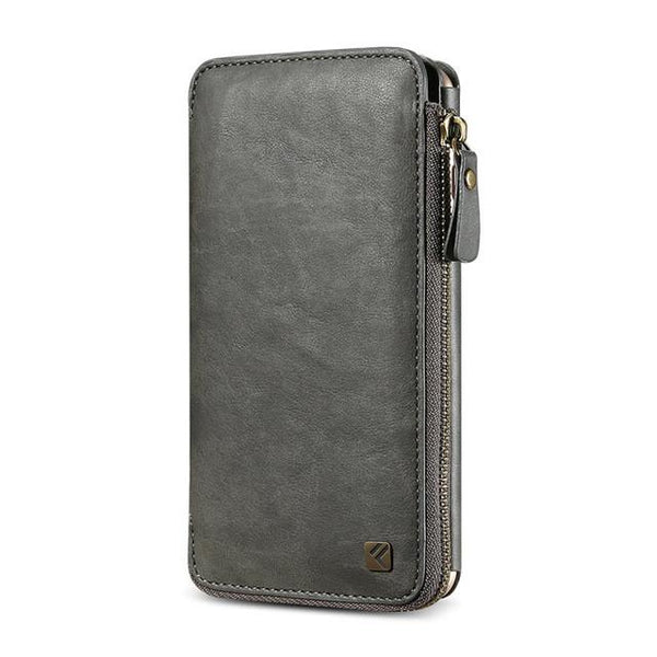 Vintage Wallet Card Holder Retro Case for iPhone