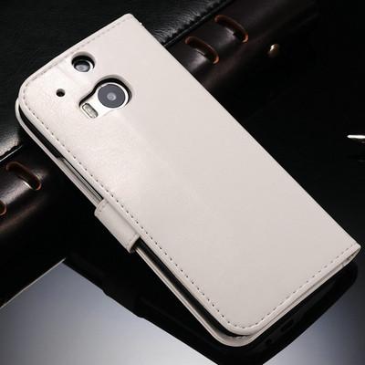 Luxury  Leather Wallet Case For HTC One M8